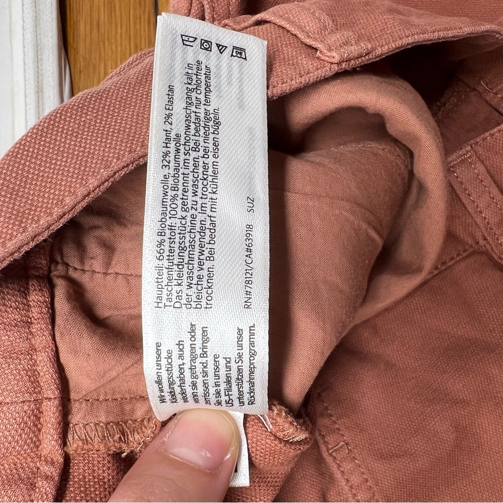 eileen fisher sisuz clay ankle pant size 16 DR - Picture 5 of 7